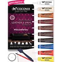 Coconix Kit de reparación de Vinilo y Cuero: restaurador de Sus Muebles- Chaqueta- sofá- Asiento de Barco o automóvil…